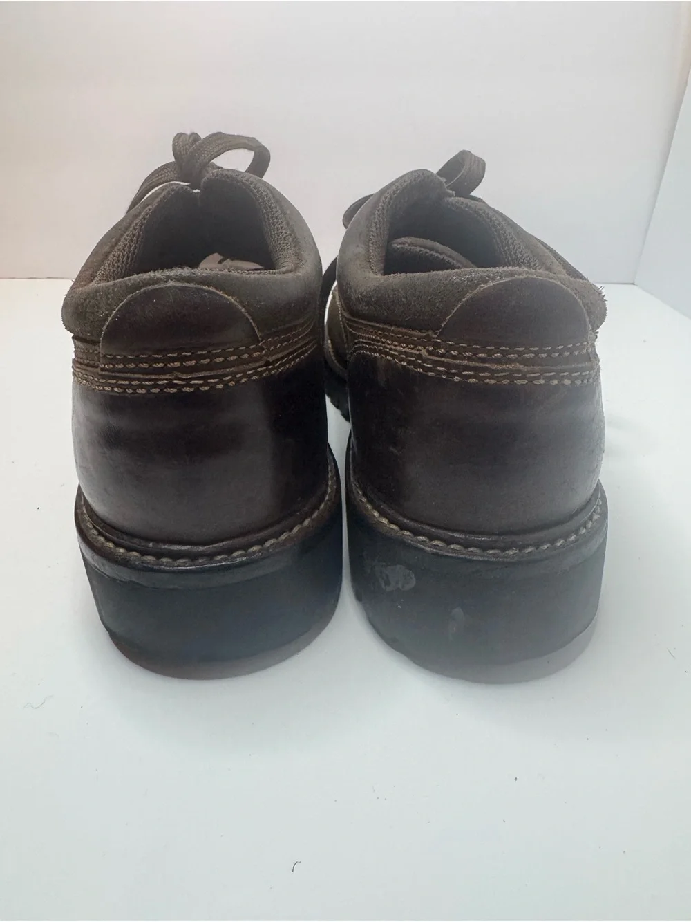 Timberland Brown Leather Boat Shoes Men's Size 9.5M